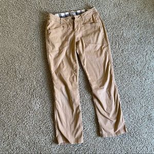 Royal Robbins lightweight canvas khaki hiking pants, size 6
